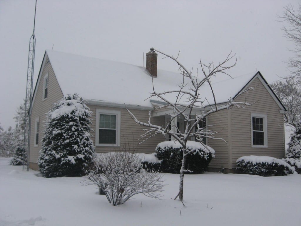 Snow Covered House