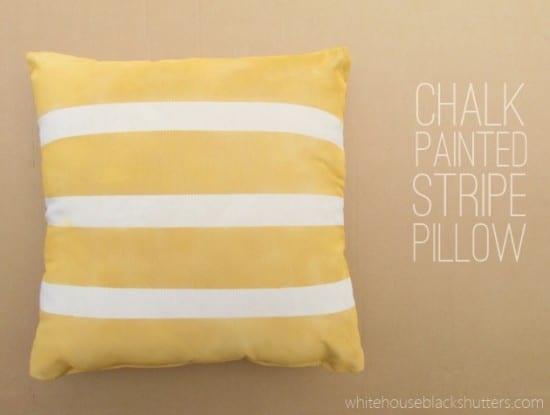 chalk-paint-stripe-pillow