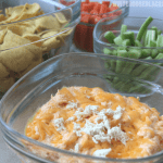 buffalo ranch wing dip with sriracha!