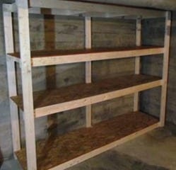 build this basement storage in one night for only $60