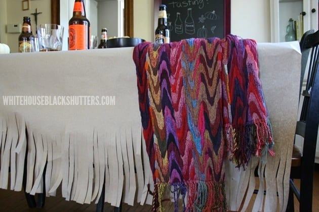 colorful fall chevron scarf from @worldmarket, via @whbsblog