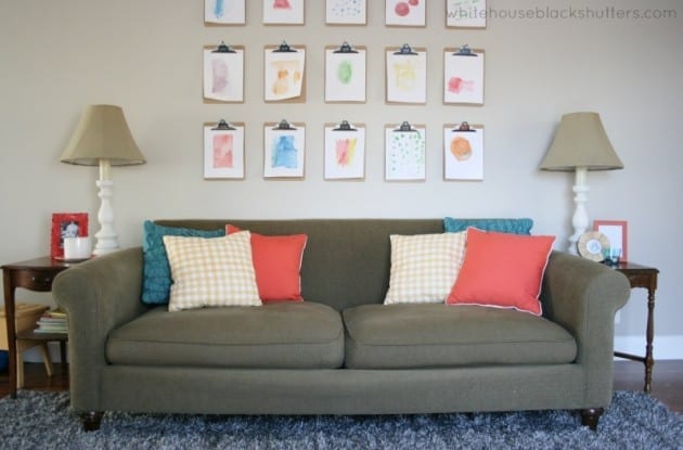 refresh your home with a simple pillow change, love this idea! via @whbsblog