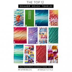the top 12 summer beach towels, via @whbsblog #targetstyle