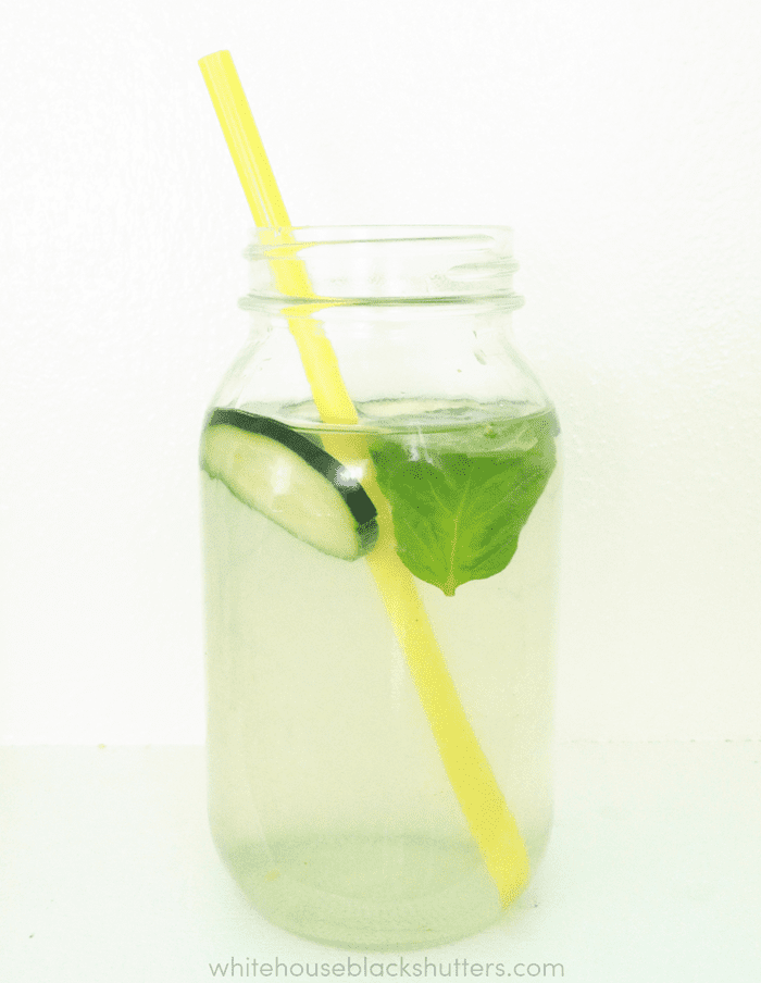 try this lemon, basil, cucumber water! 50+ more ideas in this post on things to put into water