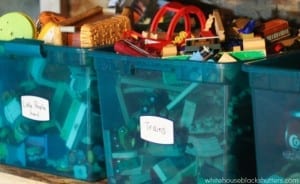 tips on toy organization and storage in a small home. Written by a mom of four young kids. MUST READ!