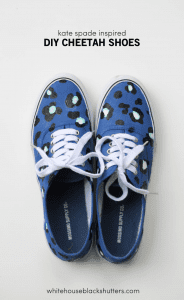 okay, LOVE!! how to make these (kate spade inspired) cheetah shoes with a cricut