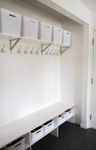 Beautiful! small laundry room remodel. Inexpensive, doable, great tips if you don't like your laundry room!